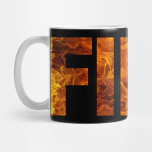 FIRE HALLOWEEN COSTUME FIRE AND ICE MATCHING COUPLES Mug